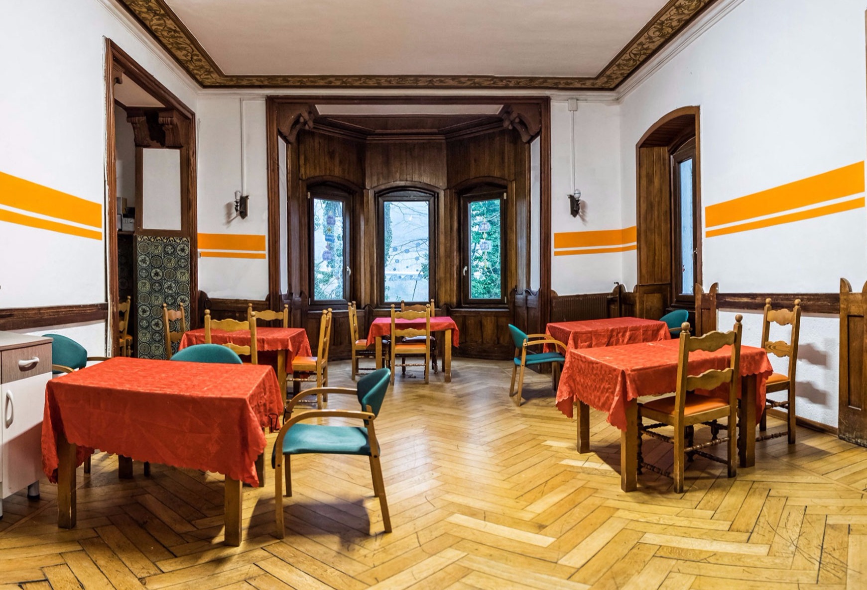 la sala da pranzo